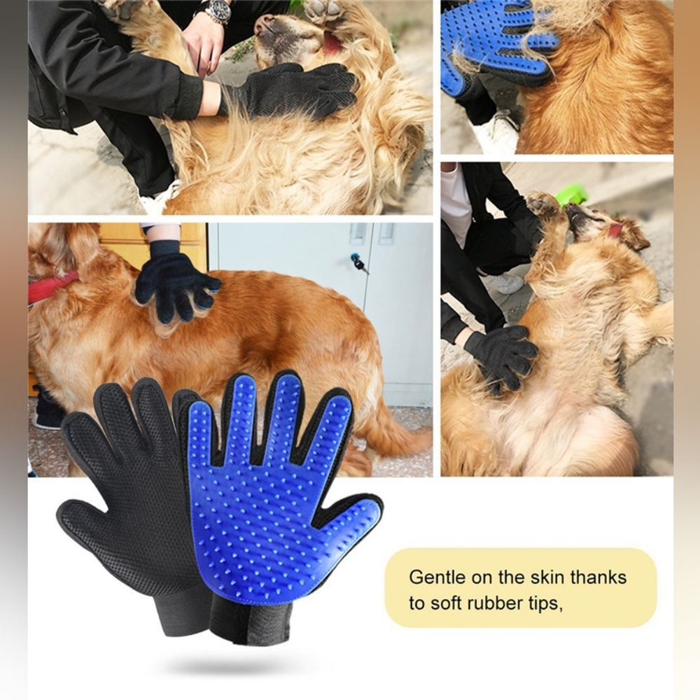 Pets gloves hair removal